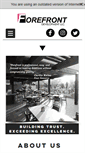 Mobile Screenshot of forefrontdevco.com
